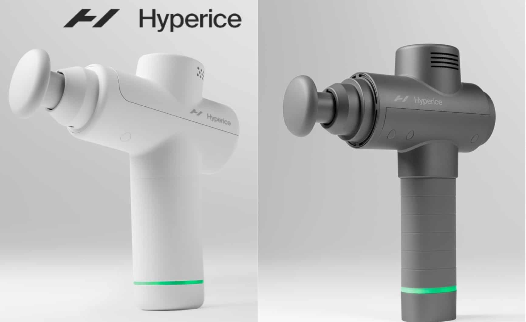 A massage gun with six head attachments and impressive stall force