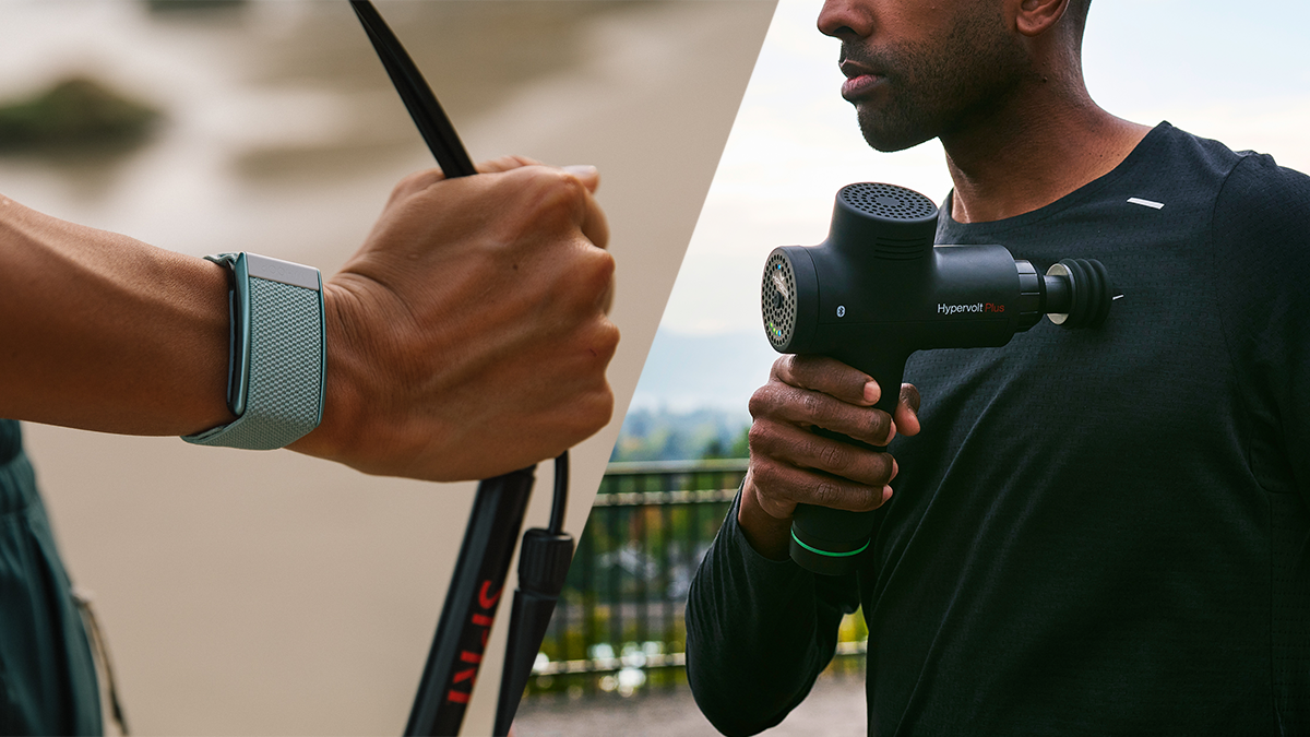 A person using a Whoop band and achieving success